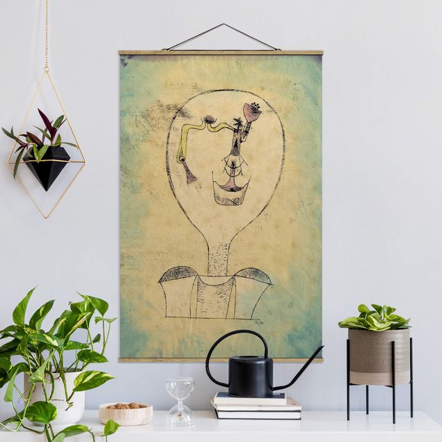 quadro astratto moderno Paul Klee - Il germoglio del sorriso