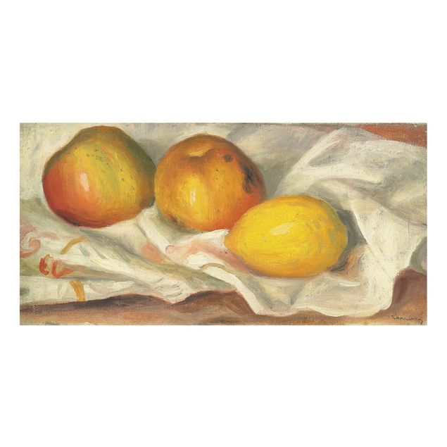 Paraschizzi in vetro - Auguste Renoir - Apples And Lemon