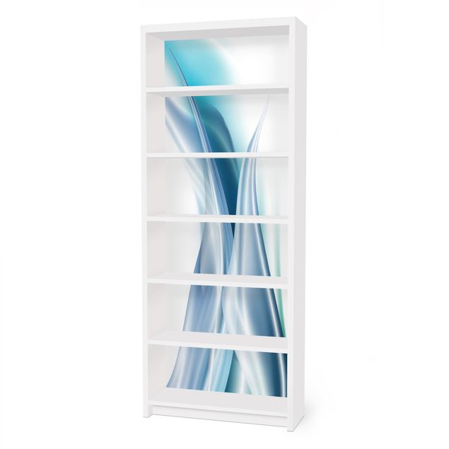 Carta adesiva per mobili IKEA - Billy Libreria - Blue Dust