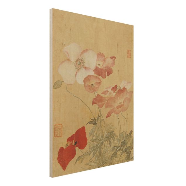 Yun Shouping quadri Yun Shouping - Fiore di papavero