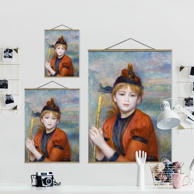 Foto su tessuto da parete con bastone - Auguste Renoir - The Walker - Verticale 4:3