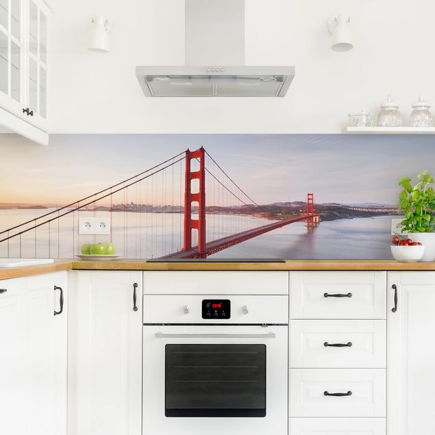 rivestimento adesivo cucina Ponte del Golden Gate a San Francisco