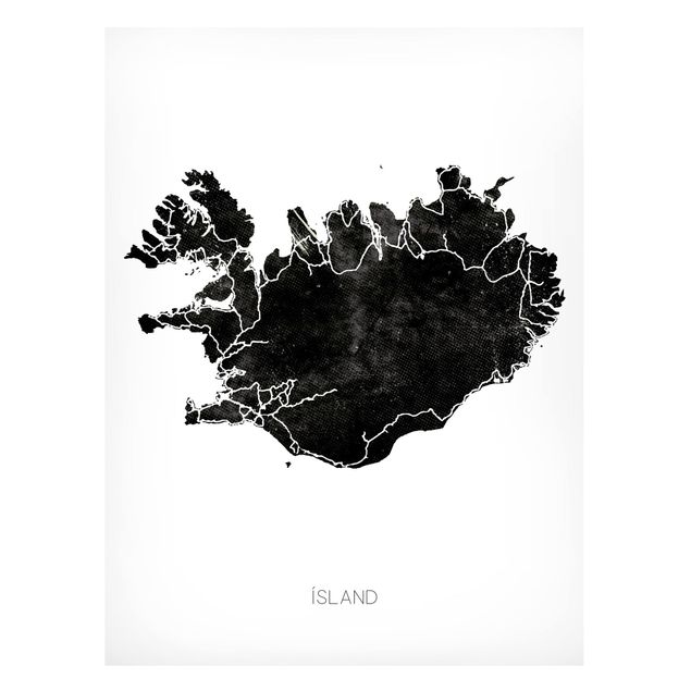 Lavagna magnetica - Islanda nera