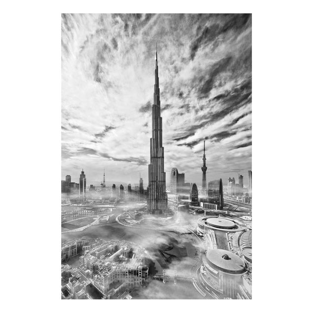 Quadro in forex - Dubai Super Skyline - Verticale 2:3