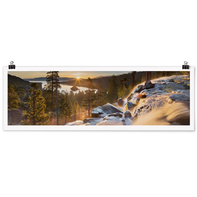 Poster - eagle Falls - Panorama formato orizzontale