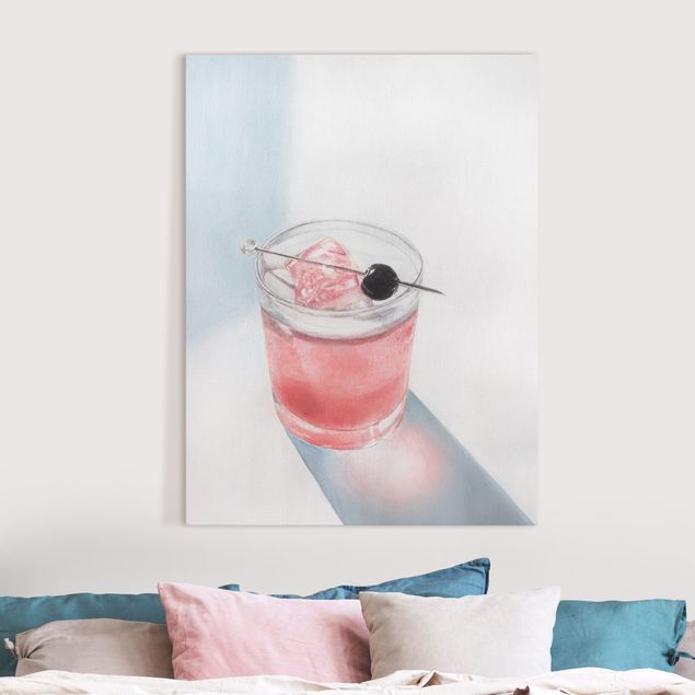 Riproduzioni su tela Cherry Summer Cocktail