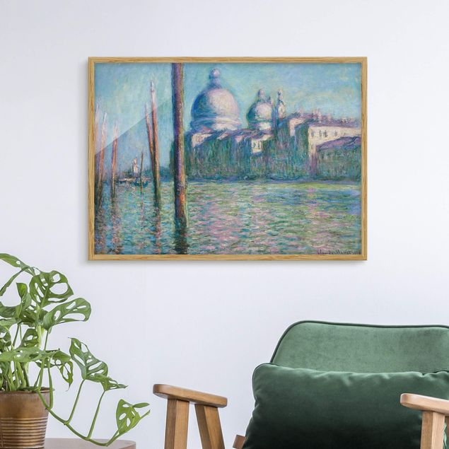 Poster con cornice - Claude Monet - Il Canal Grande