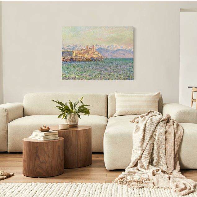 Riproduzioni su tela quadri famosi Claude Monet - Antibes, Le Fort