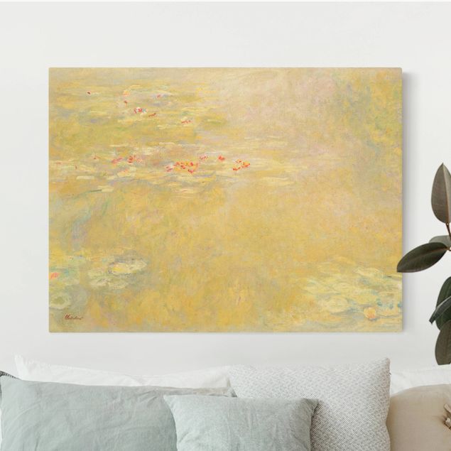 Stampe su tela paesaggio Claude Monet - Lo stagno delle ninfee