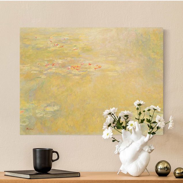 Riproduzioni su tela Claude Monet - Lo stagno delle ninfee