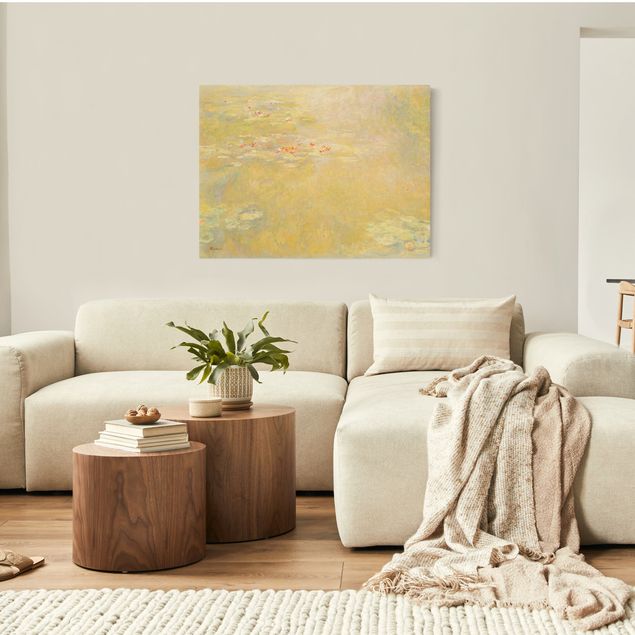 Quadri moderni per soggiorno Claude Monet - Lo stagno delle ninfee
