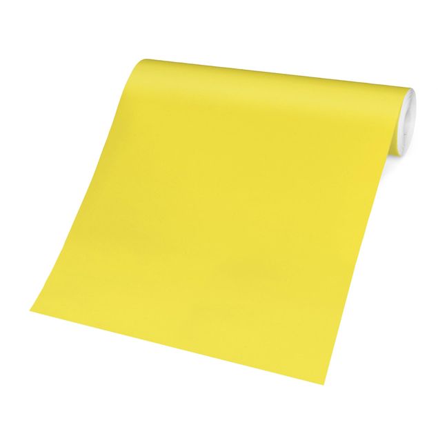 Carta da parati - Colour Lemon Yellow - Tinta unita