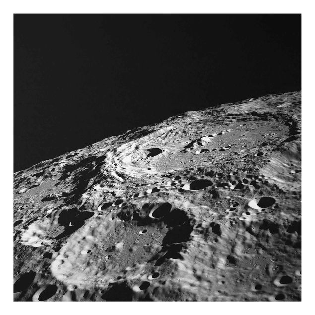 Stampa su alluminio - Foto NASA cratere lunare