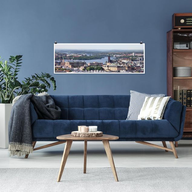 Poster - Stoccolma - Panorama formato orizzontale
