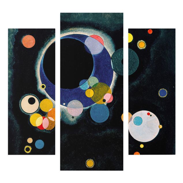 Abstrakte Malerei Wassily Kandinsky - Schizzo di cerchi