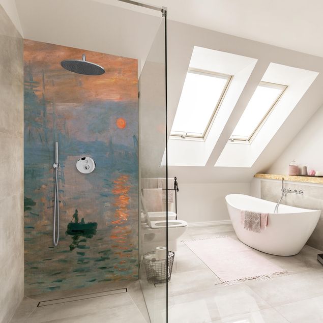 Rivestimento per doccia - Claude Monet - Impressione