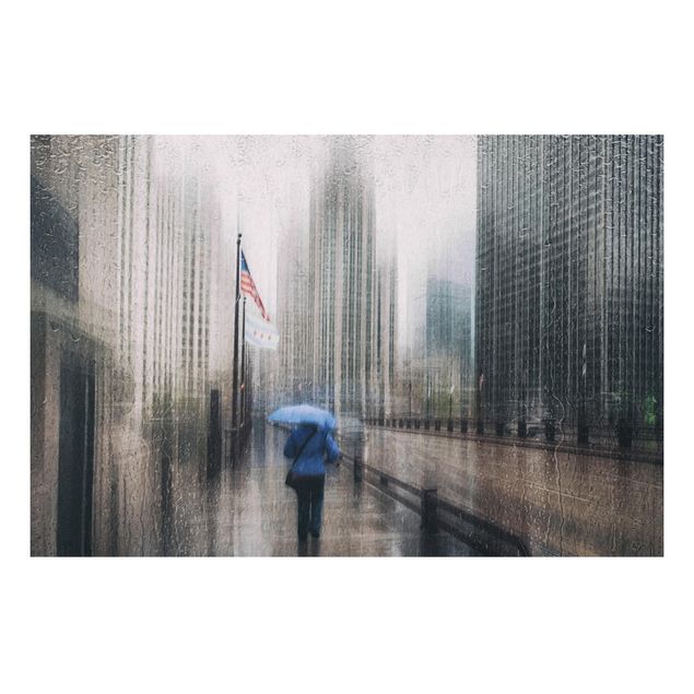 Quadro in forex - Rainy Chicago - Orizzontale 3:2