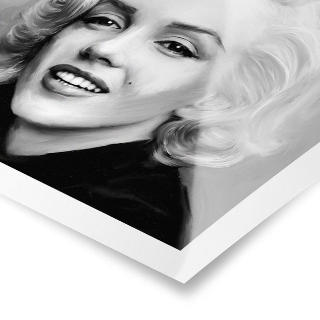 Poster - Marilyn privato - Quadrato 1:1