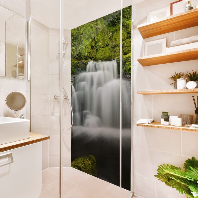 Rivestimenti per doccia verde Cascate di Mclean in Nuova Zelanda