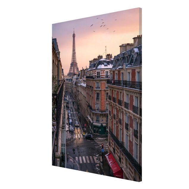 Lavagna magnetica - La torre Eiffel al tramonto
