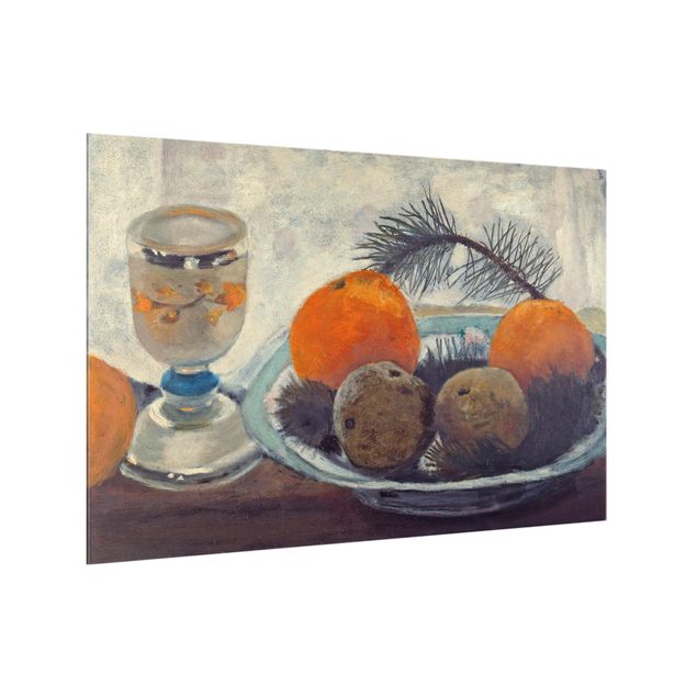 Paraschizzi in vetro - Paula Modersohn-Becker - Still Life With Frosted Glass Mug
