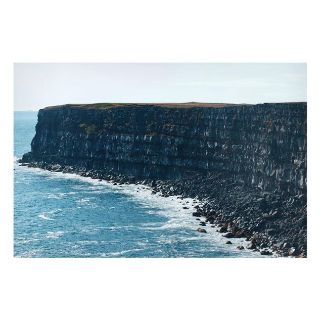 Lavagna magnetica - Scogliere rocciose in Islanda