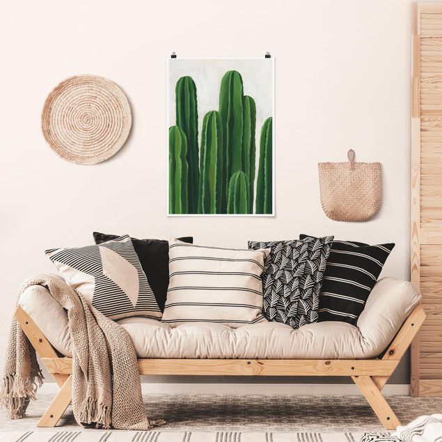 Poster - Piante preferite - Cactus - Verticale 3:2