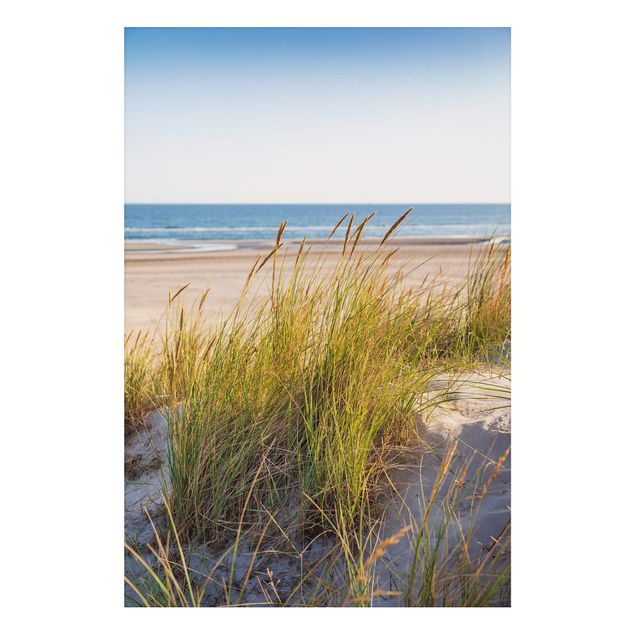 Stampa su alluminio spazzolato - Beach Dune Al Mare - Verticale 3:2