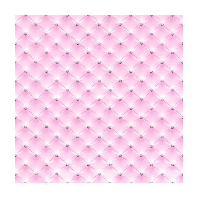 Tappeti bagno grandi Diamante rosa chiaro di lusso