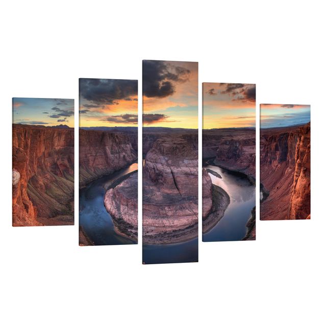 Tele con paesaggi Fiume Colorado Glen Canyon