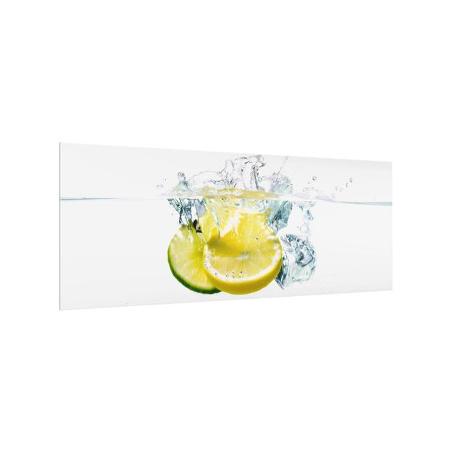 Paraschizzi in vetro - Lemon And Lime In Water