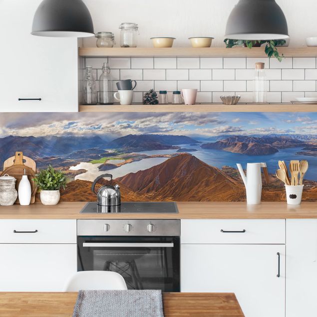Rivestimenti cucina di plastica Roys Peak in Nuova Zelanda
