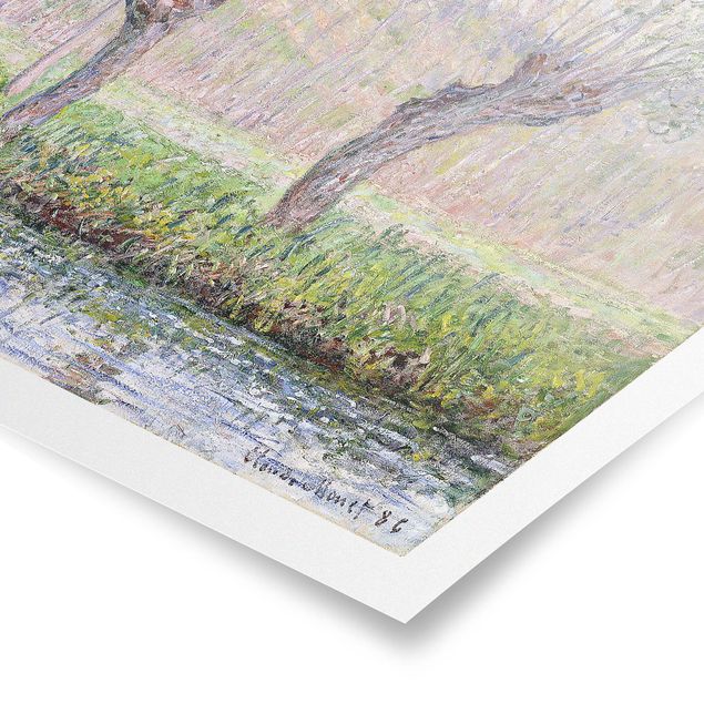 Poster - Claude Monet - Primavera Willows - Orizzontale 3:4