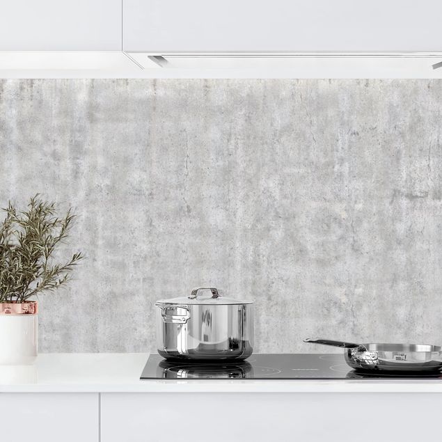 Rivestimenti cucina pannello Grande parete con effetto cemento