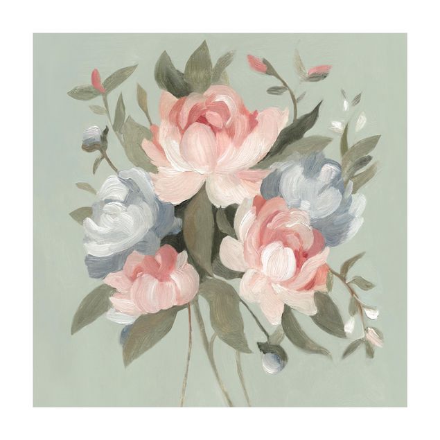 Tappeti rosa Bouquet in pastello I