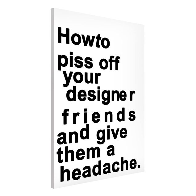 Lavagna magnetica - Designers Headache