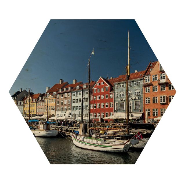 Esagono in legno - Porto di Copenhagen