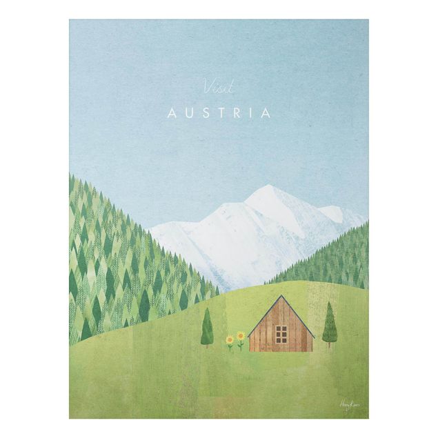 Stampa su alluminio - Poster di viaggio - Austria