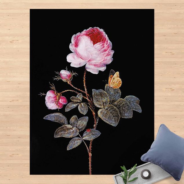 Tappeto per terrazzo esterno Barbara Regina Dietzsch - La rosa dai cento petali