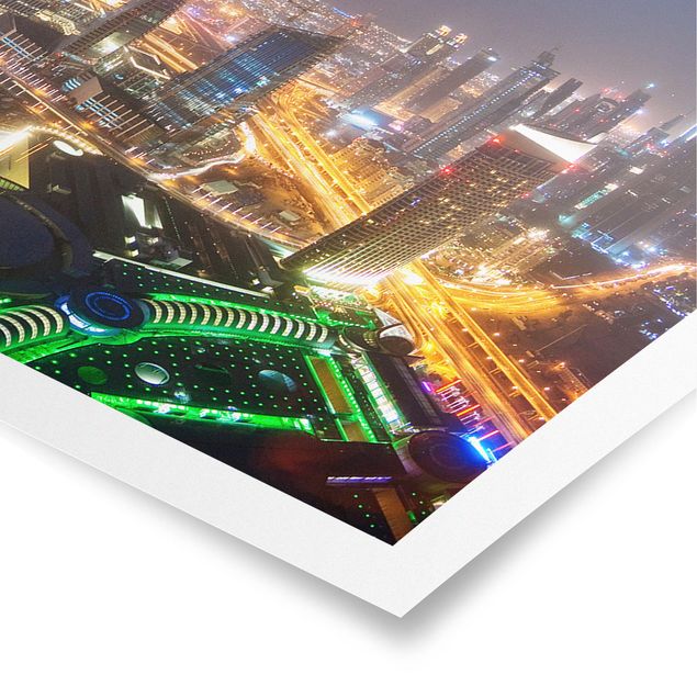 Poster - Dubai Marina - Panorama formato orizzontale