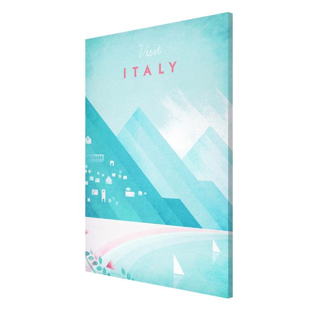 Lavagna magnetica - Poster di viaggio - Italia - Formato verticale 2:3
