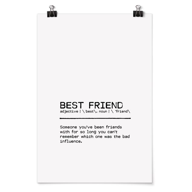 Poster - Definition Best Friend