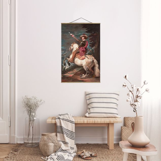 Foto su tessuto da parete con bastone - Il duca delle ciambelle