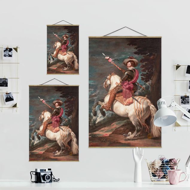 Foto su tessuto da parete con bastone - Il duca delle ciambelle