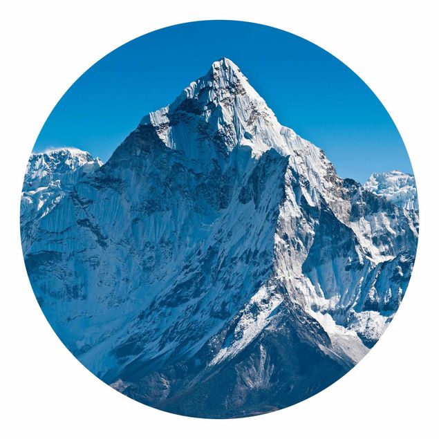 Carta da parati rotonda autoadesiva - Himalaya