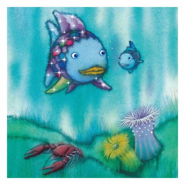 Carta da parati - The Rainbow Fish - Two Friends Go