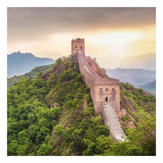 Stampa su Forex - La muraglia cinese infinita - Quadrato 1:1