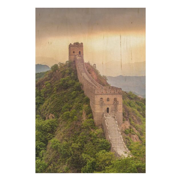 Stampa su legno - La muraglia cinese infinita