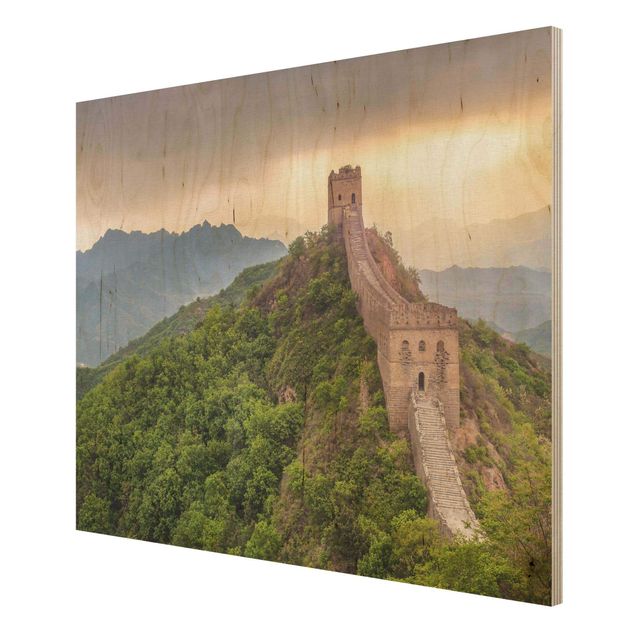 Stampa su legno - La muraglia cinese infinita