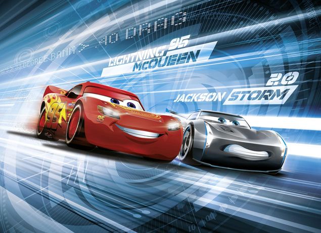 Carta da parati  - Disney Cars 3 - Simulazione